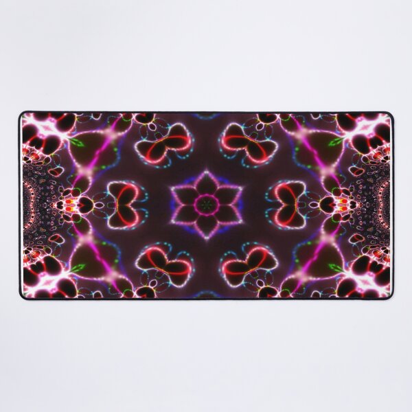 Plasma Petal perpetrator Desk Mat