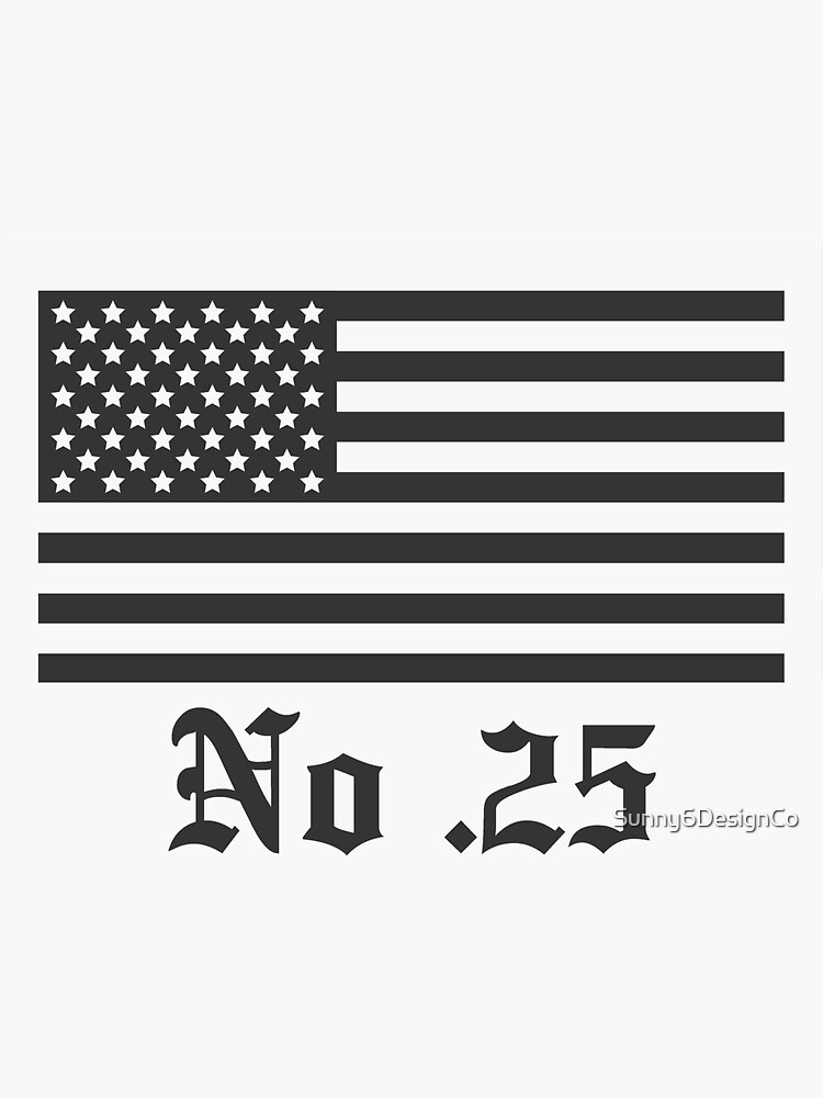 "No Quarter Flag, Black American Flag" Sticker for Sale by Sunny6DesignCo Redbubble