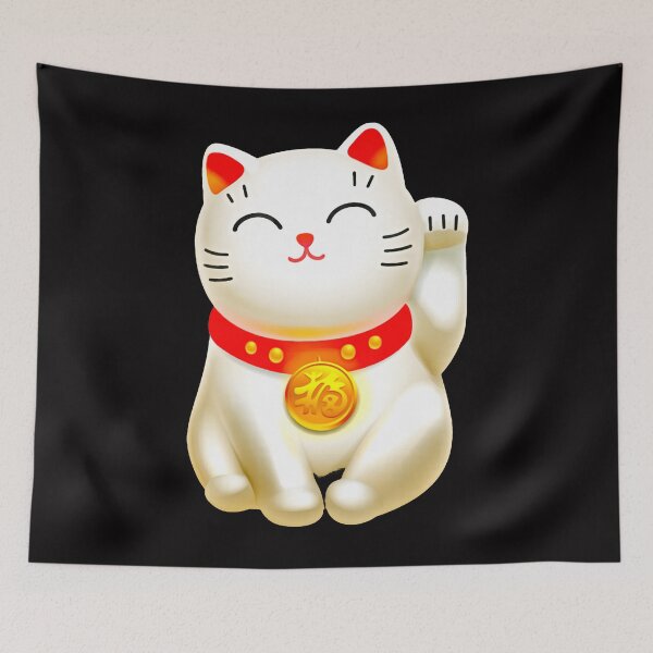 Item preview, Lucky Fortune Cat Maneki-neko Lucky Fortune Cat Japan, designed and sold by MXanwar.