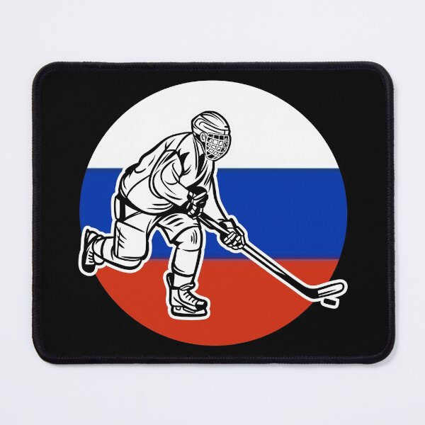 Item preview, Hockey player russian flag designed and sold by Astralia.