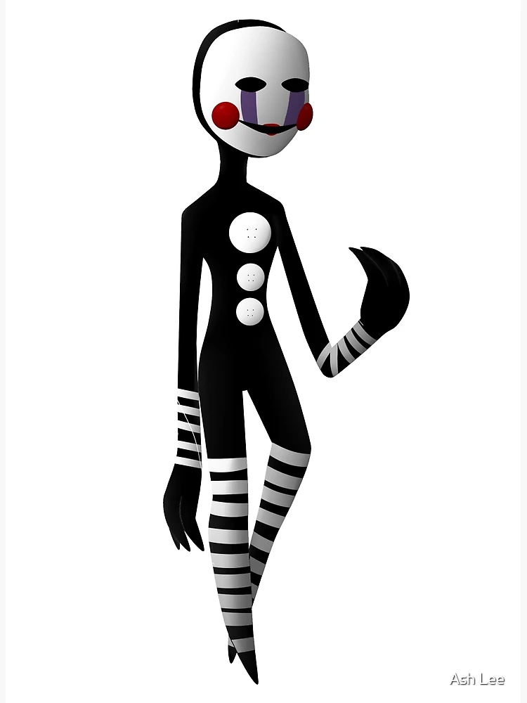 puppet, FNAF Metal Print by heartfeltdesigns by Telahmarie