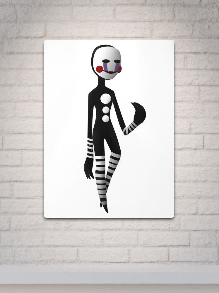 puppet, FNAF Metal Print by heartfeltdesigns by Telahmarie