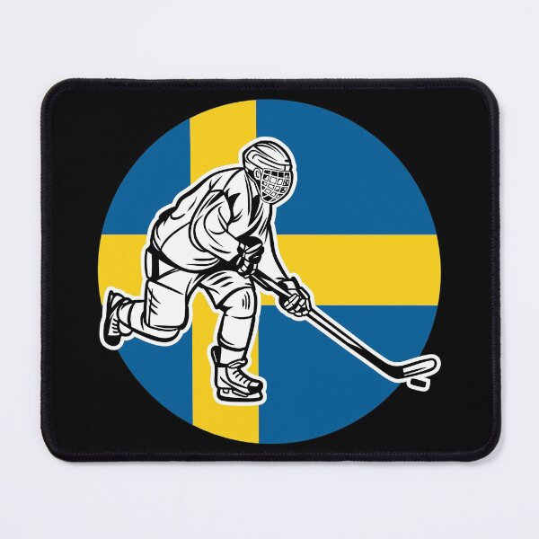 Item preview, Hockey player flag Sweden designed and sold by Astralia.