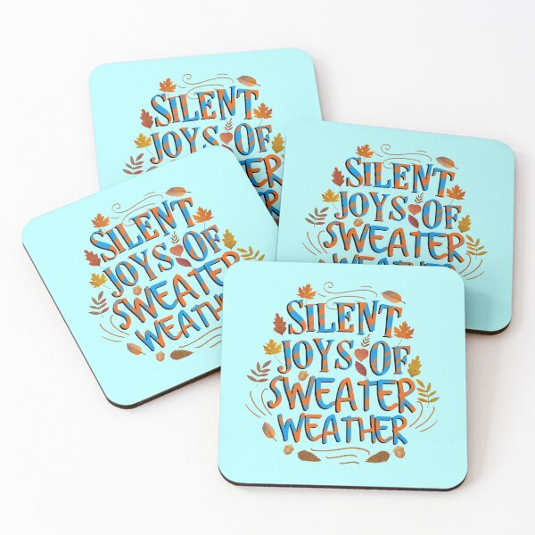 Item preview, Silent Joys Of Sweater Weather ! I Love Fall designed and sold by MJDezigns.
