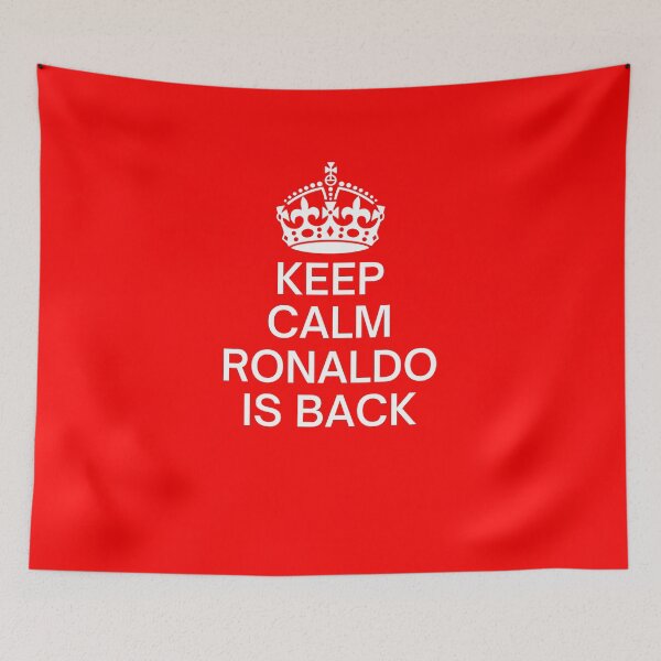 Item preview, Keep Calm Ronaldo Is Back - United designed and sold by ijdesigns.