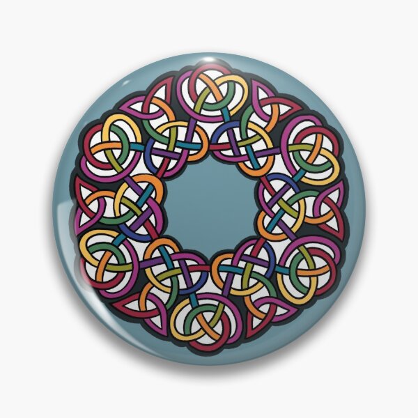 Item preview, Celtic Donut (Rainbow) designed and sold by evelyn-d-art.
