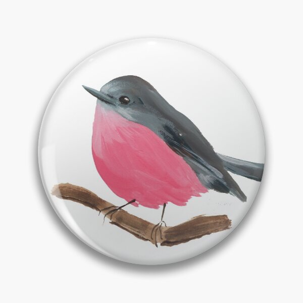 Item preview, Pretty Australian Pink Robin  designed and sold by Linda Gregor.