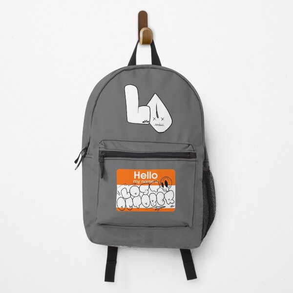 Item preview, Hi my name is - backpack designed and sold by LostOctober.