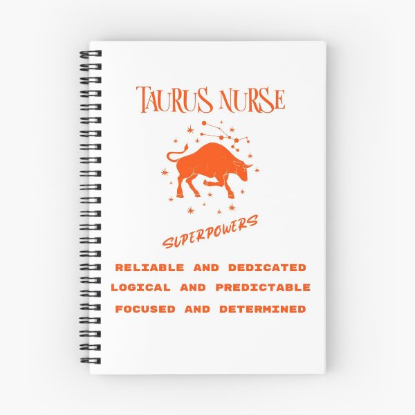 Item preview, Taurus The Bull Zodiac Sign  Nurses  Superpowers Characteristics. designed and sold by PrintHatcher.