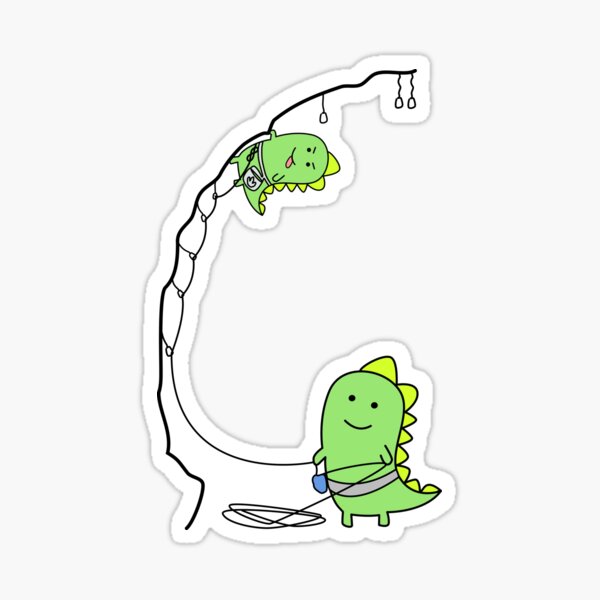 Item preview, Dinosaurs climbing on rock | Climbing designed and sold by designsbyMoiLS.