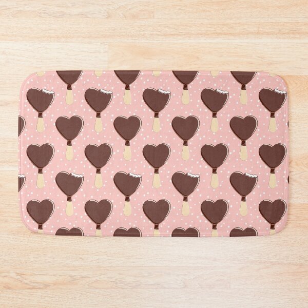 Item preview, Ice Cream Love - hearts on pink designed and sold by littlearrow.