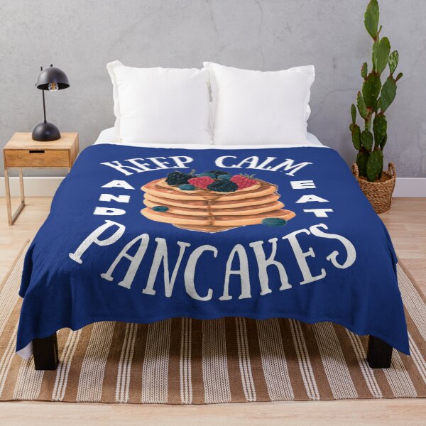 Item preview, Keep Calm And Eat Pancakes | Funny Food Design designed and sold by thecooltable.