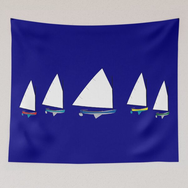 Item preview, Cotuit Skiffs Rounding a Mark designed and sold by CHBB.