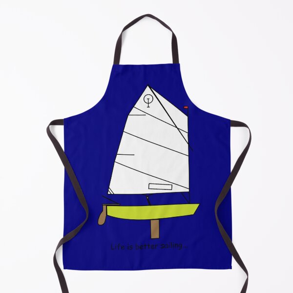 Item preview, Optimist Sailing Dinghy Lt. Green - Life is better sailing... designed and sold by CHBB.