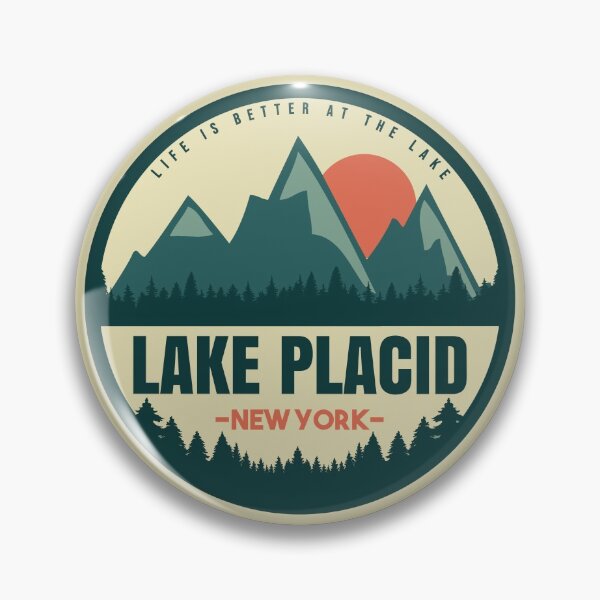 Item preview, Retro Lake Placid New York designed and sold by Friday NightCo.
