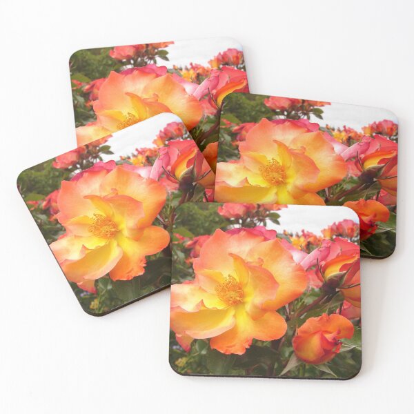 Item preview, Red Yellow Orange Roses designed and sold by Sarah  Rajkotwala.