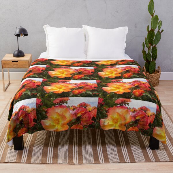 Item preview, Red Yellow Orange Roses designed and sold by Sarah  Rajkotwala.