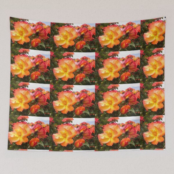 Item preview, Red Yellow Orange Roses designed and sold by Sarah  Rajkotwala.