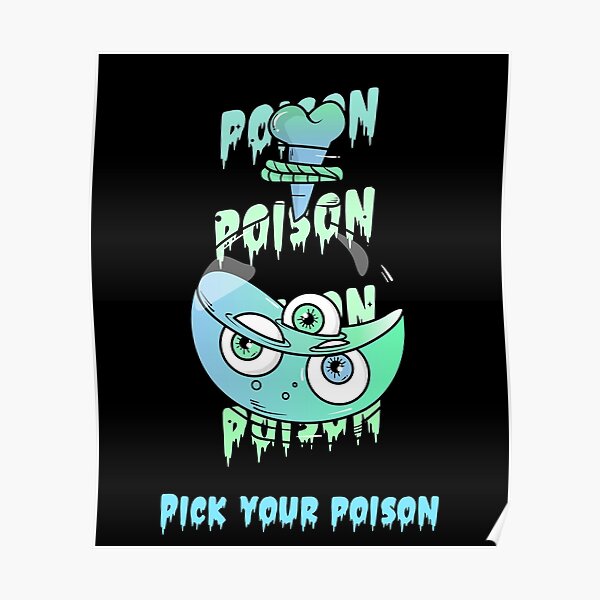 Pick Your Poison Deluxe Sign Amscan 242327 