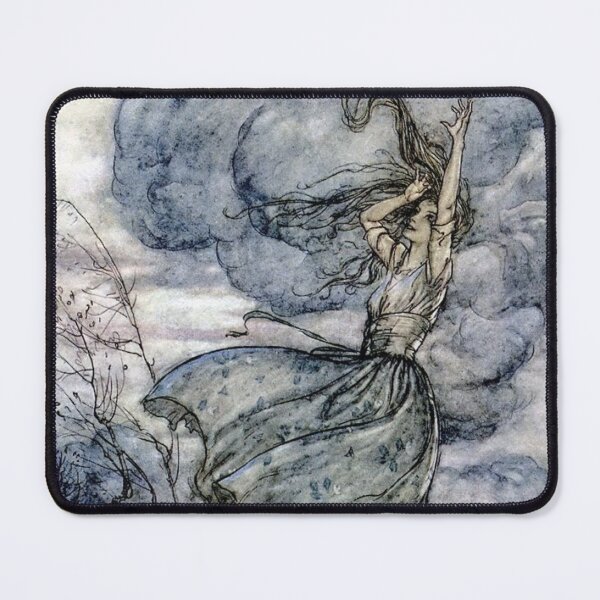 Item preview, Arthur Rackham Undine Vintage Fairytale Illustration vs.2 designed and sold by Bellathewilde.