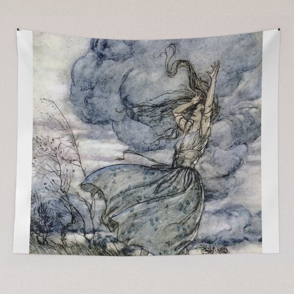Item preview, Arthur Rackham Undine Vintage Fairytale Illustration vs.2 designed and sold by Bellathewilde.