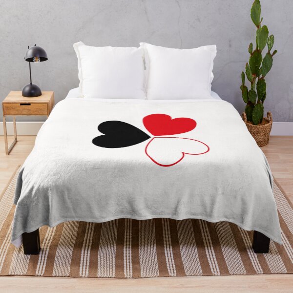 Item preview, hearts , red heart and black heart designed and sold by saidaone.