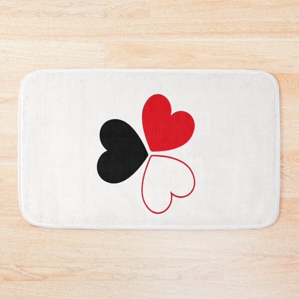 Item preview, hearts , red heart and black heart  designed and sold by saidaone.