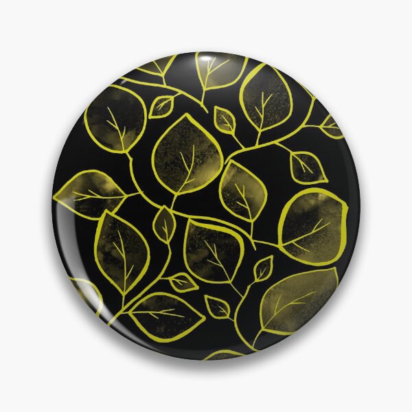 Item preview, Black and Yellow Leaves designed and sold by Korroby.