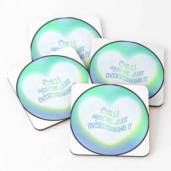 Item preview, Chill You’re Just Overthinking It designed and sold by Maddie OMalley.