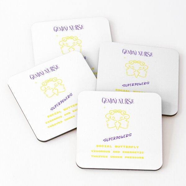 Item preview, Gemini Nurse Superpowers Zodiac Characteristics List designed and sold by PrintHatcher.
