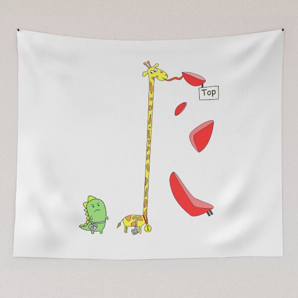 Item preview, Giraffe and Dino climbing | Climbing competition | Bouldering designed and sold by designsbyMoiLS.