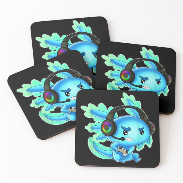 Item preview, Gaming Axolotl Ambystoma Mexican designed and sold by fefego818x.