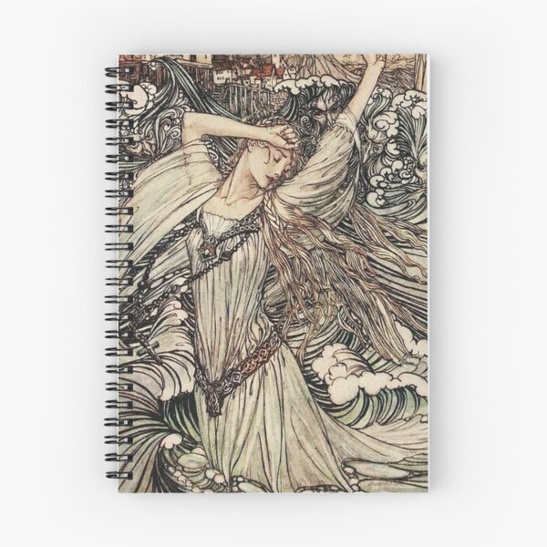 Item preview, Arthur Rackham Undine Vintage Fairytale Illustration  designed and sold by Bellathewilde.