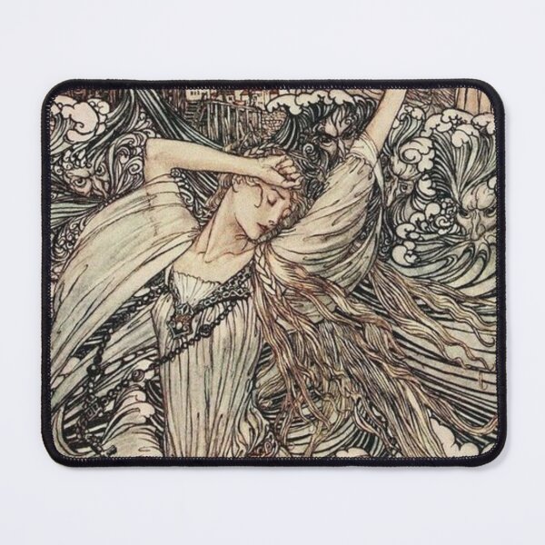 Item preview, Arthur Rackham Undine Vintage Fairytale Illustration  designed and sold by Bellathewilde.