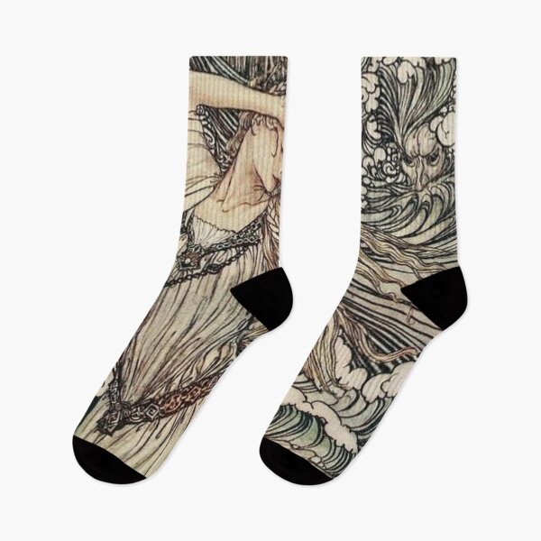 Item preview, Arthur Rackham Undine Vintage Fairytale Illustration  designed and sold by Bellathewilde.