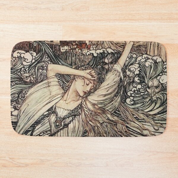 Item preview, Arthur Rackham Undine Vintage Fairytale Illustration  designed and sold by Bellathewilde.
