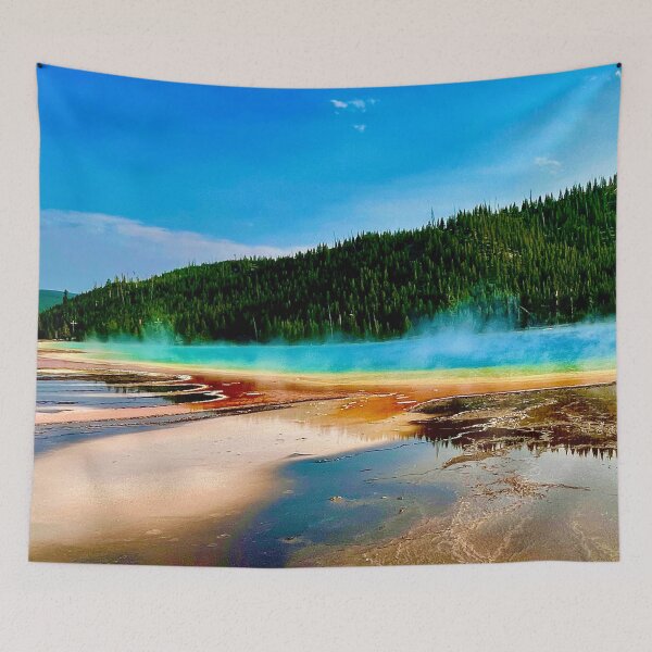 Item preview, Grand Prismatic Hot Spring designed and sold by MiddleJourney.
