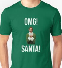 OMG SANKT! Lustiges Elfenweihnachten Slim Fit T-Shirt
