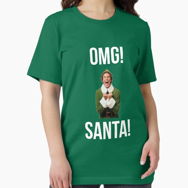 Item preview, OMG SANTA! Funny Elf Christmas  designed and sold by treasuregnome.