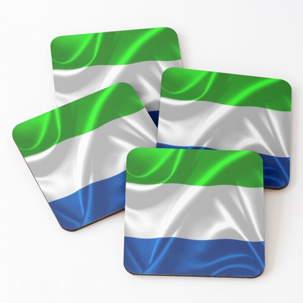 Item preview, Sierra Leone Flag designed and sold by MrCsStores.