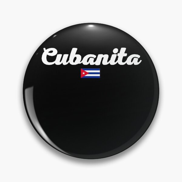 Item preview, Cubanita Cuba libre flag designed and sold by Rustic Valley Studio.