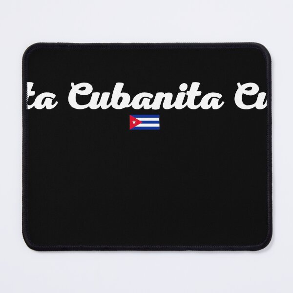 Item preview, Cubanita Cuba libre flag designed and sold by Rustic Valley Studio.