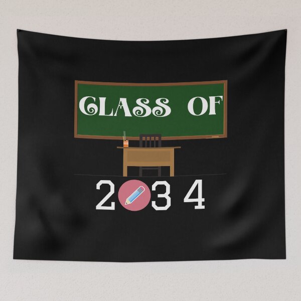 Item preview, Class of 2034 Pre-K Graduate Preschool Graduation Gift; School Desk - Adults supporting designed and sold by DKA-2ndBoy.