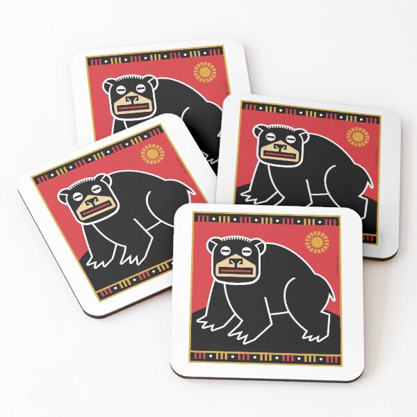 Item preview, Big Black Bear Plaque designed and sold by Mindscaping.