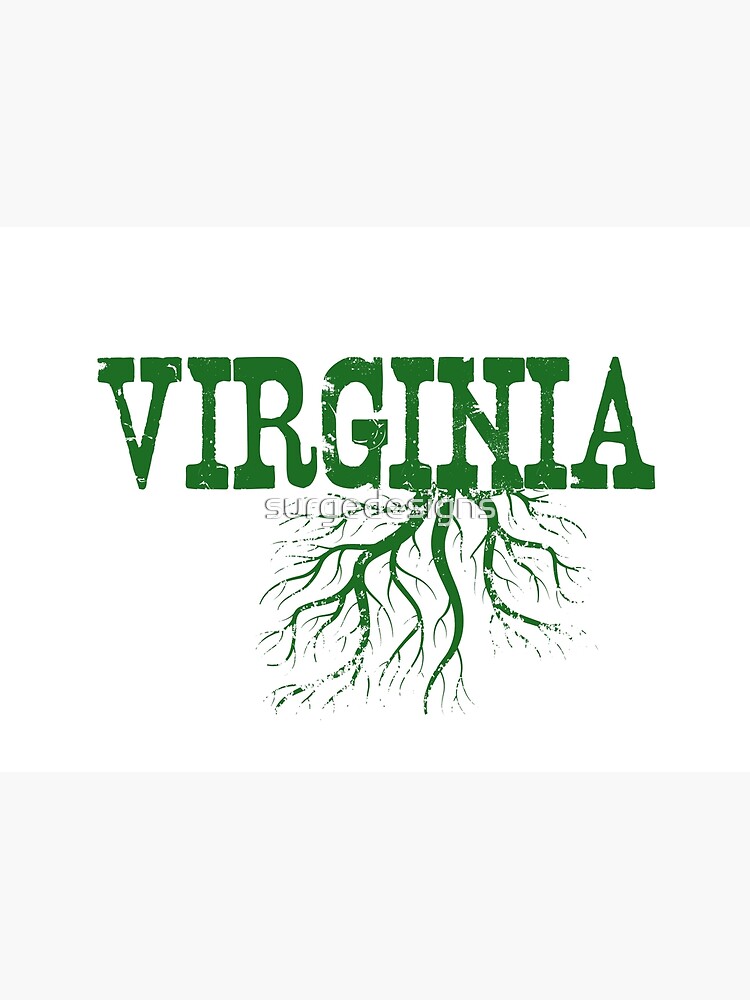 "Virginia Roots" Poster for Sale by surgedesigns Redbubble