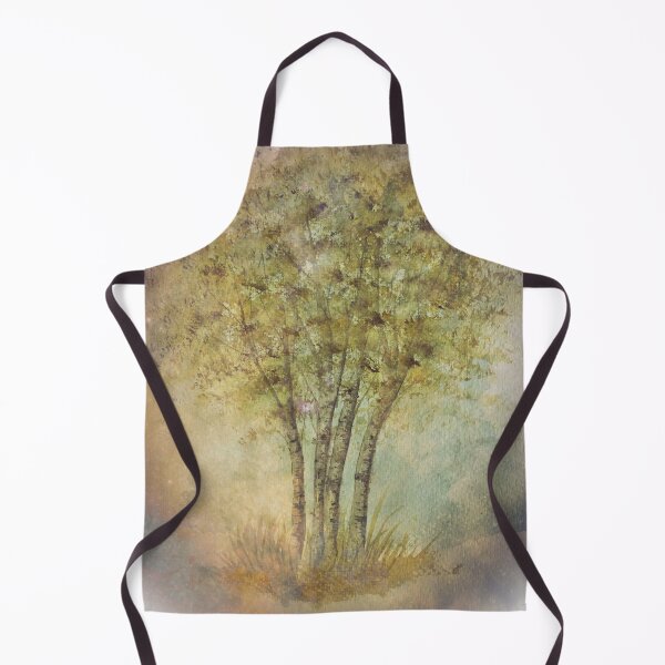 Item preview, Watercolor Birch Tree Cluster designed and sold by SistersInArtN.