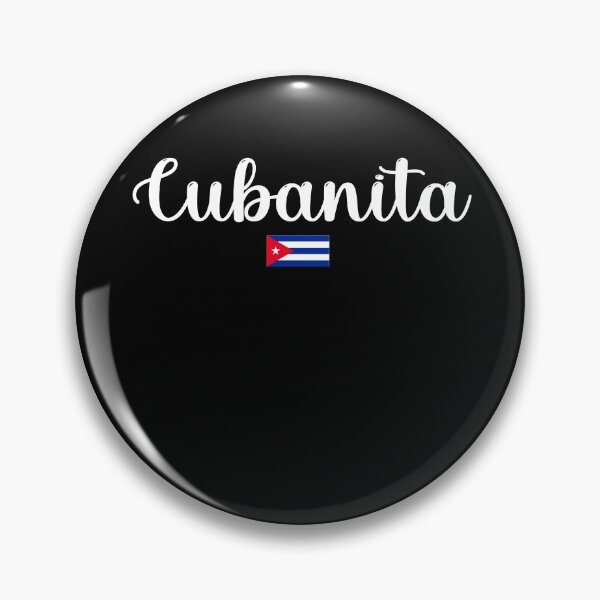 Item preview, Cubanita Cuba libre flag designed and sold by Rustic Valley Studio.