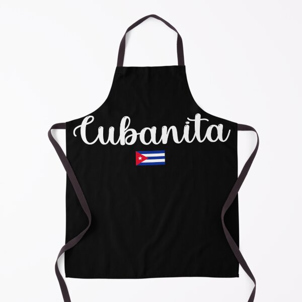 Item preview, Cubanita Cuba libre flag designed and sold by Rustic Valley Studio.