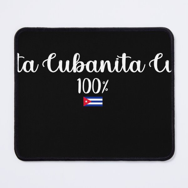 Item preview, Cubanita Cuba libre flag designed and sold by Rustic Valley Studio.