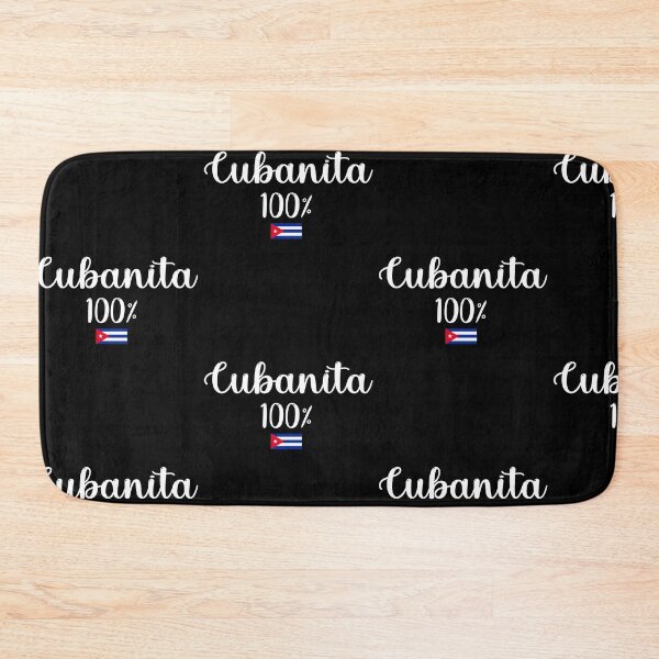 Item preview, Cubanita Cuba libre flag designed and sold by Rustic Valley Studio.